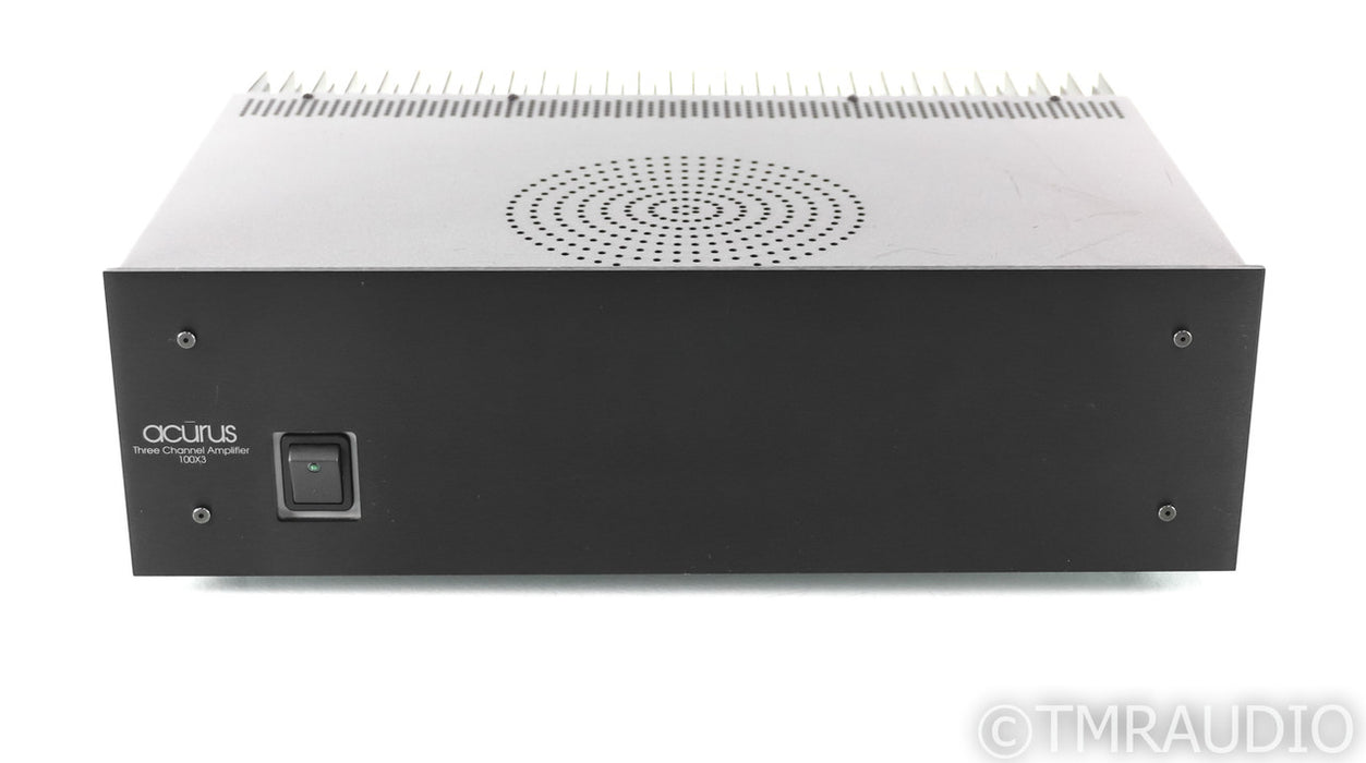 Acurus A100X3 3 Channel Power Amplifier; A-100-X3