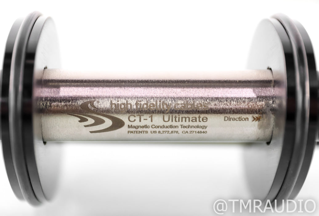 High Fidelity Cables CT-1 Ultimate XLR Cables; 1m Pair Balanced Interconnects