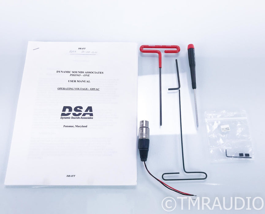 DSA Phono-One MM / MC Phono Preamplifier; Dynamic Sounds Associates; Beta Model