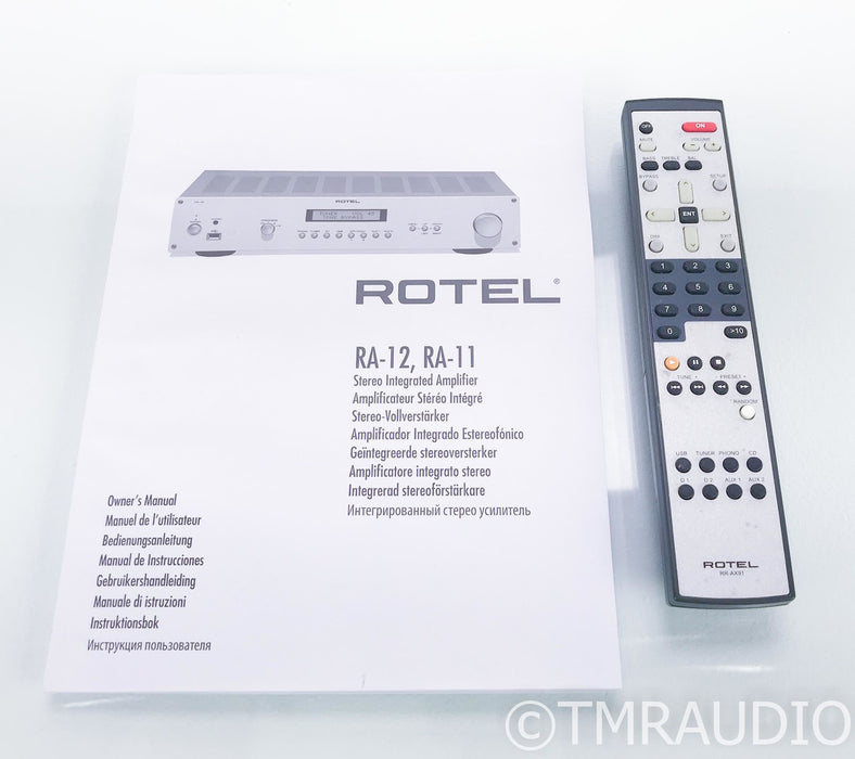 Rotel RA-12 Stereo Integrated Amplifier; RA12