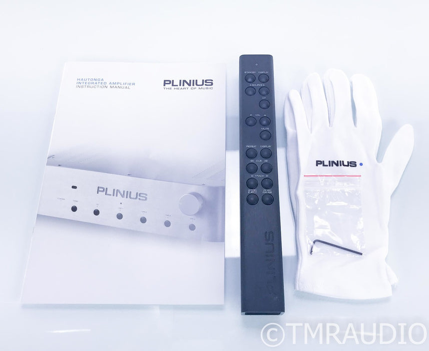 Plinius Hautonga Stereo Integrated Amplifier; Remote