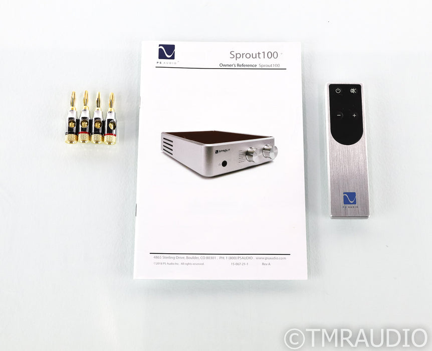 PS Audio Sprout 100 Integrated Amplifier / DAC; Remote; Bluetooth; MM Phono