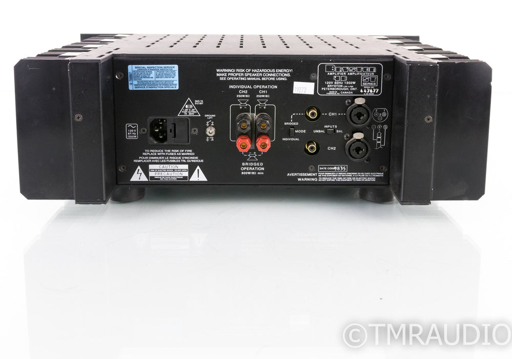 Bryston 4B-ST Stereo Power Amplifier; 4BST