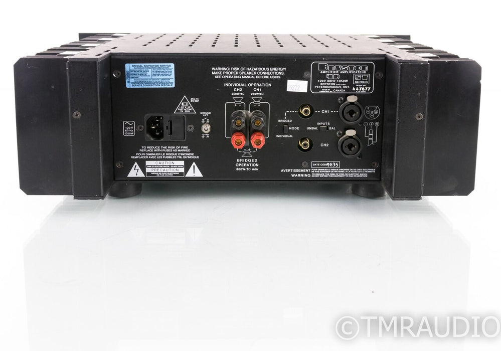 Bryston 4B-ST Stereo Power Amplifier; 4BST