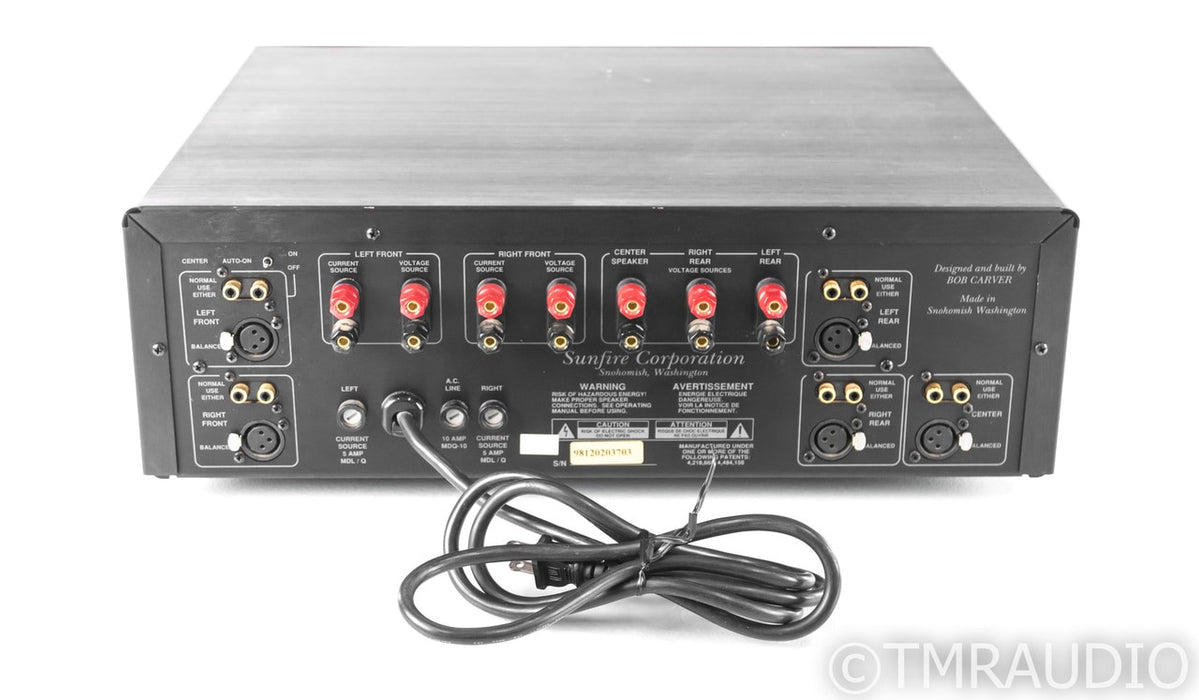 Sunfire Cinema Grand 5 Channel Power Amplifier; Bob Carver