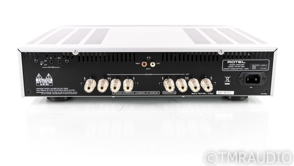 Rotel RB-1562 Stereo Power Amplifier; RB1562