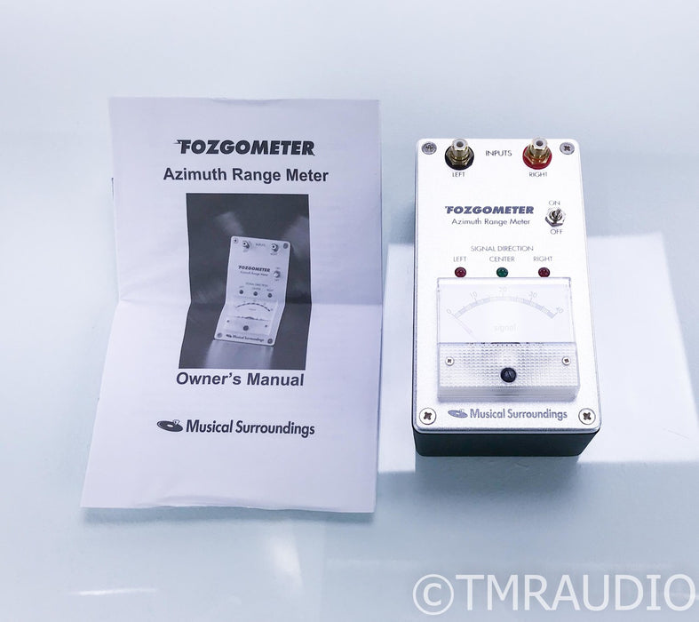 Musical Surroundings Fozgometer Azimuth Range Meter