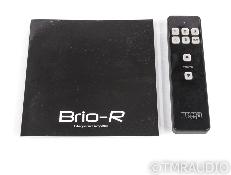 Rega Brio-R Stereo Integrated Amplifier; Remote; MM Phono