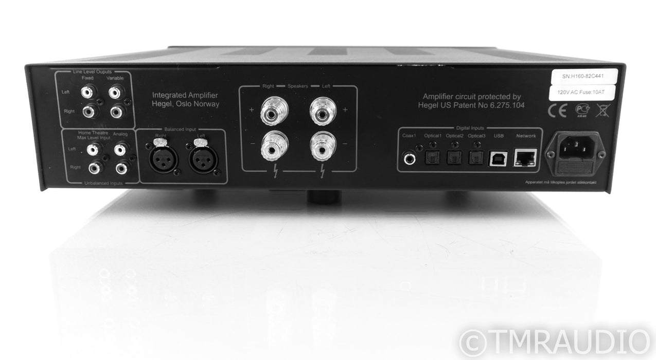 Hegel H160 Stereo Integrated Amplifier; H-160; Remote