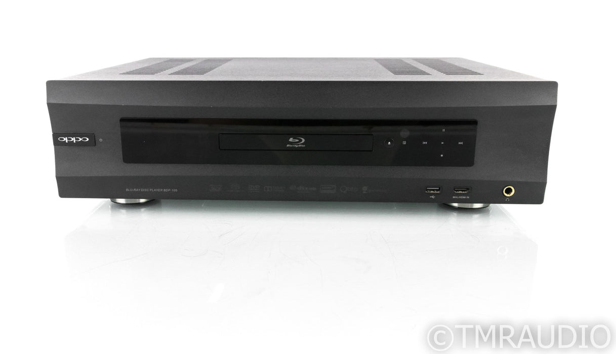 Oppo BDP-105 Universal Blu-Ray / SACD / CD Player; BDP105; Remote