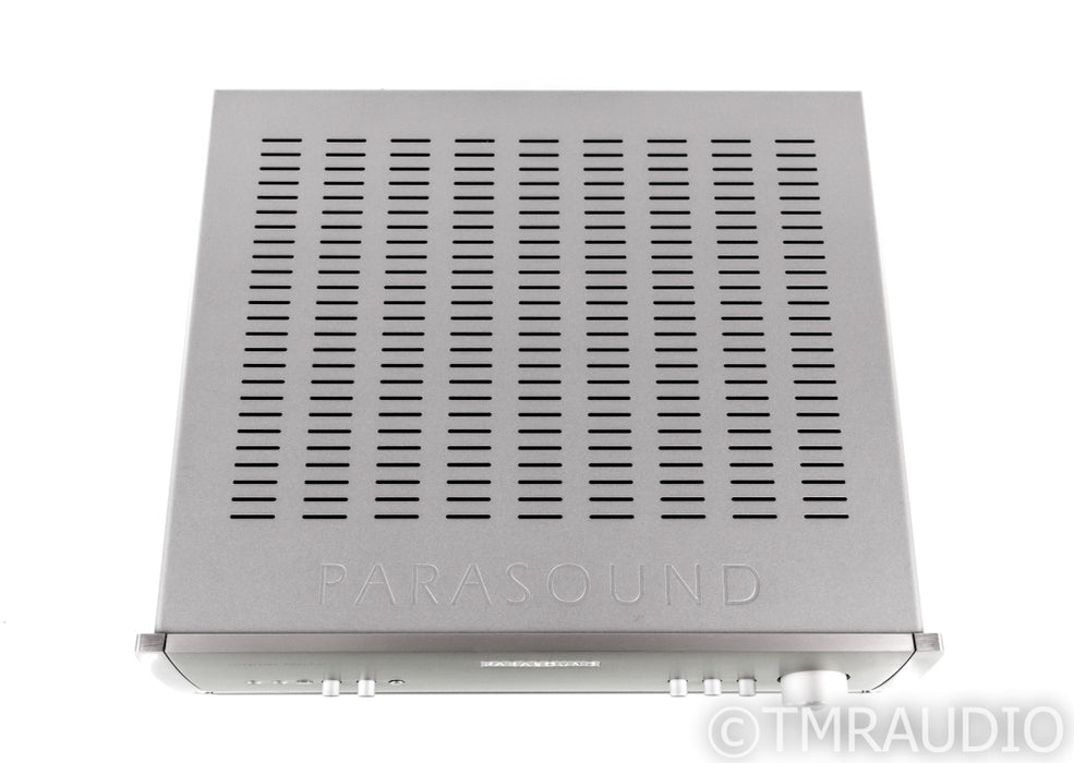 Parasound Halo Integrated Stereo Amplifier / DAC; Remote; MM / MC Phono