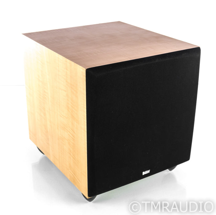 B&W ASW 300 8" Powered Subwoofer; Oak Sorrento; ASW-300