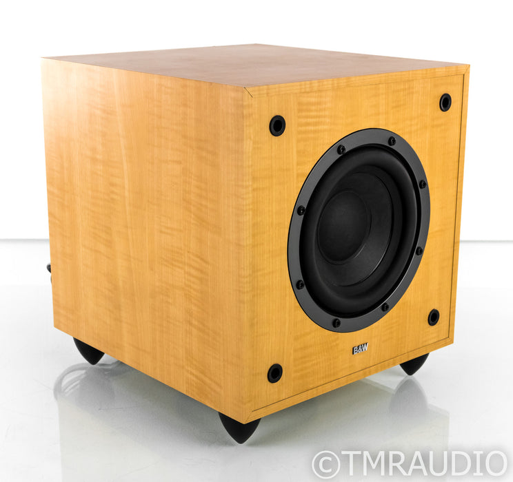B&W ASW 300 8" Powered Subwoofer; Oak Sorrento; ASW-300
