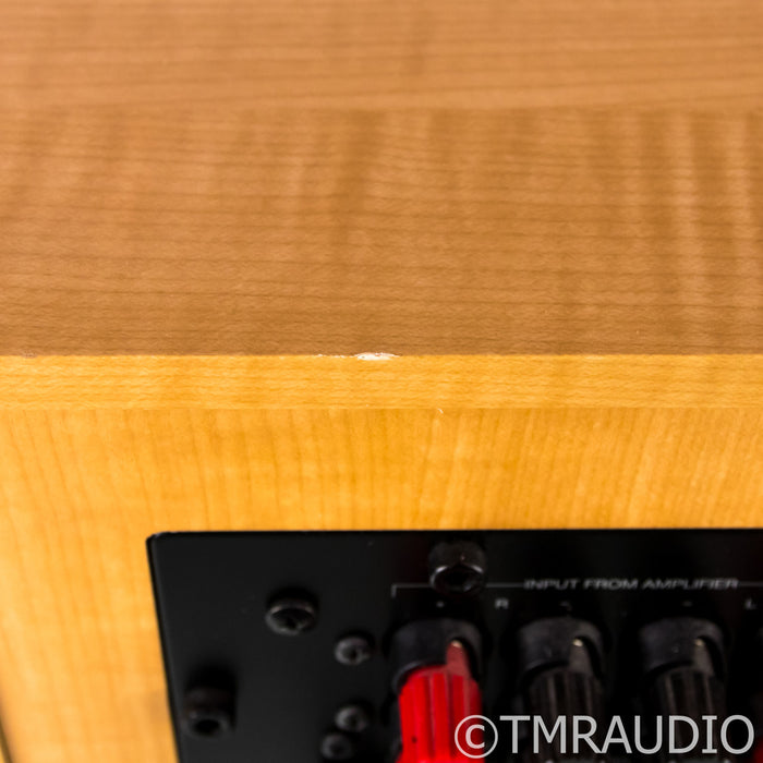 B&W ASW 300 8" Powered Subwoofer; Oak Sorrento; ASW-300
