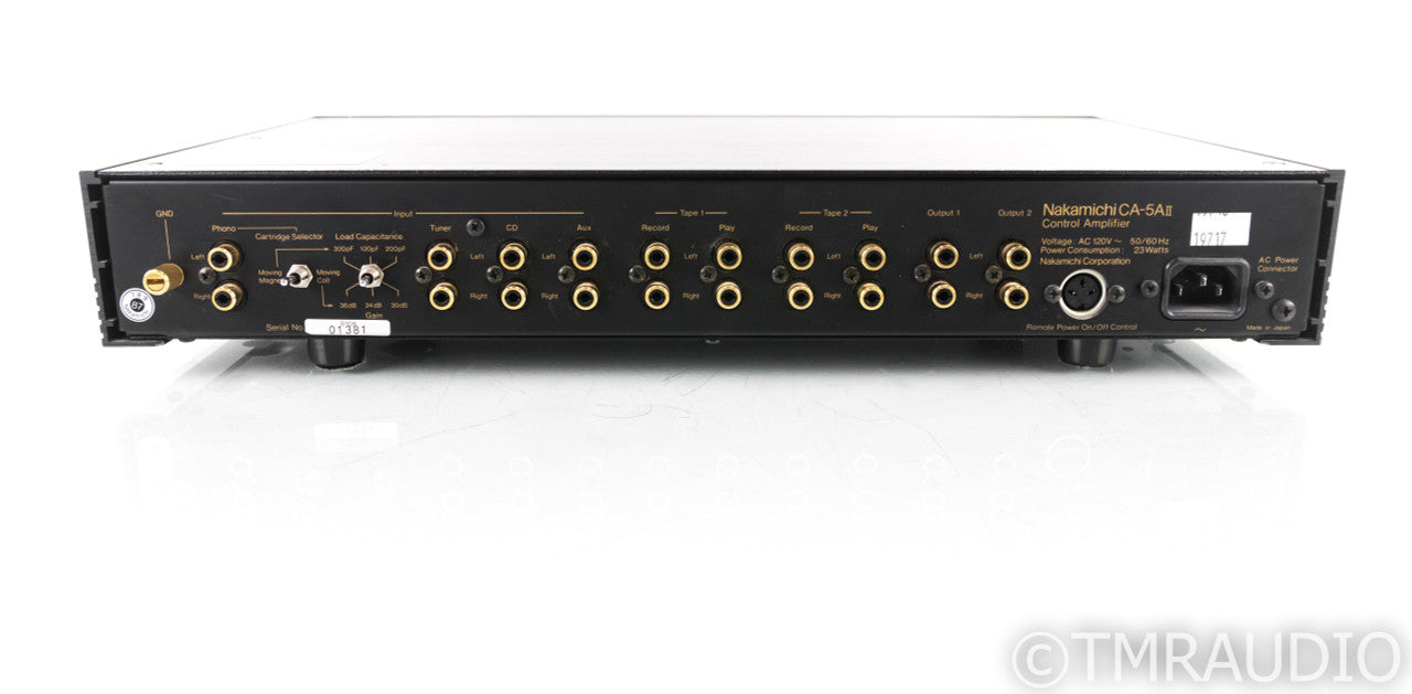 Nakamichi CA-5AII Stereo Preamplifier; CA5A-2; MM / MC Phono