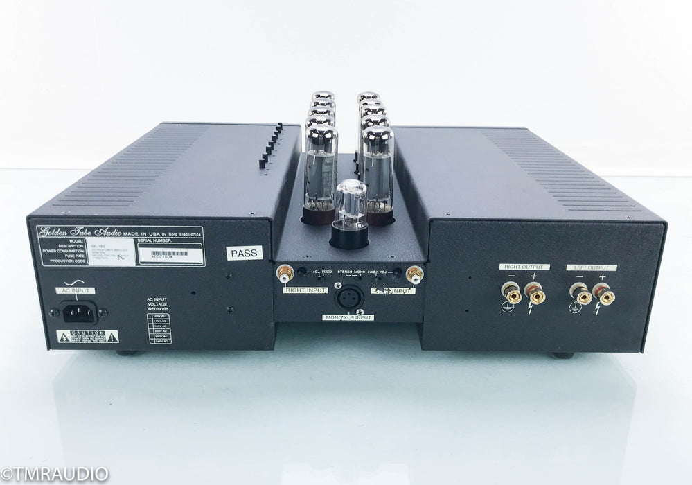 Golden Tube Audio SE-100 Stereo Tube Power Amplifier