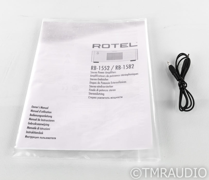 Rotel RB1552 Stereo Power Amplifier; RB-1552