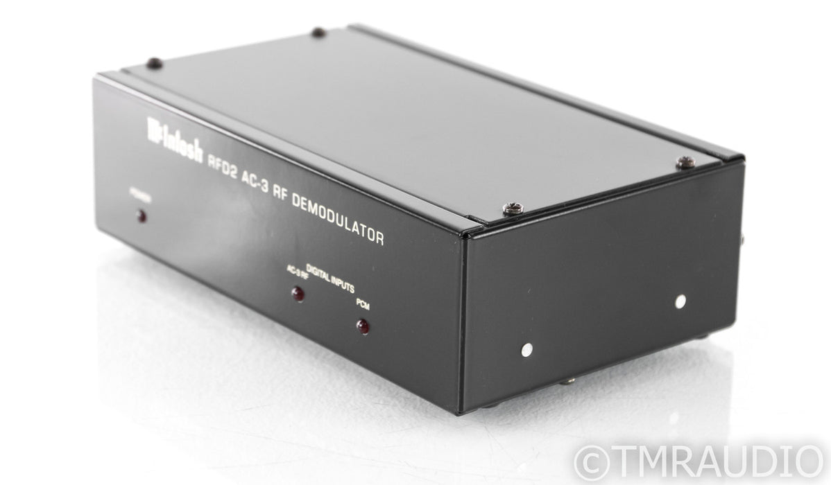 McIntosh RFD2 AC-3 RF Demodulator; Laserdisc Audio Decoder