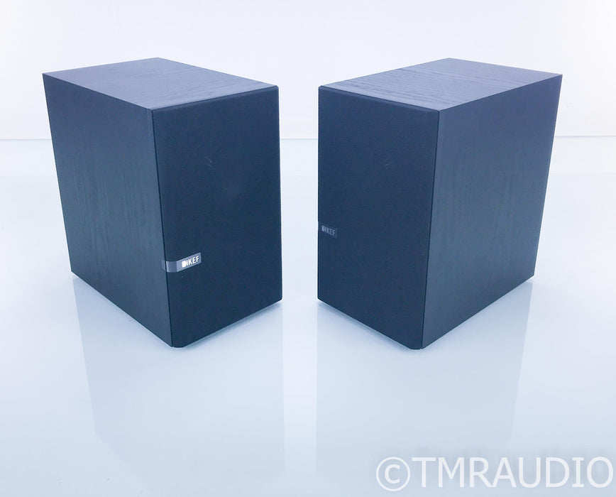 KEF Q100 Bookshelf Speakers; Black Pair; Q-100