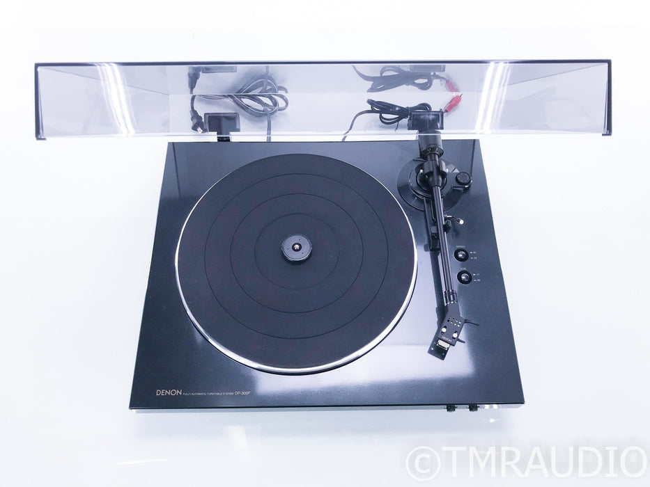 Denon DP-300F Belt-Drive Turntable; DP300F; MM Cartridge