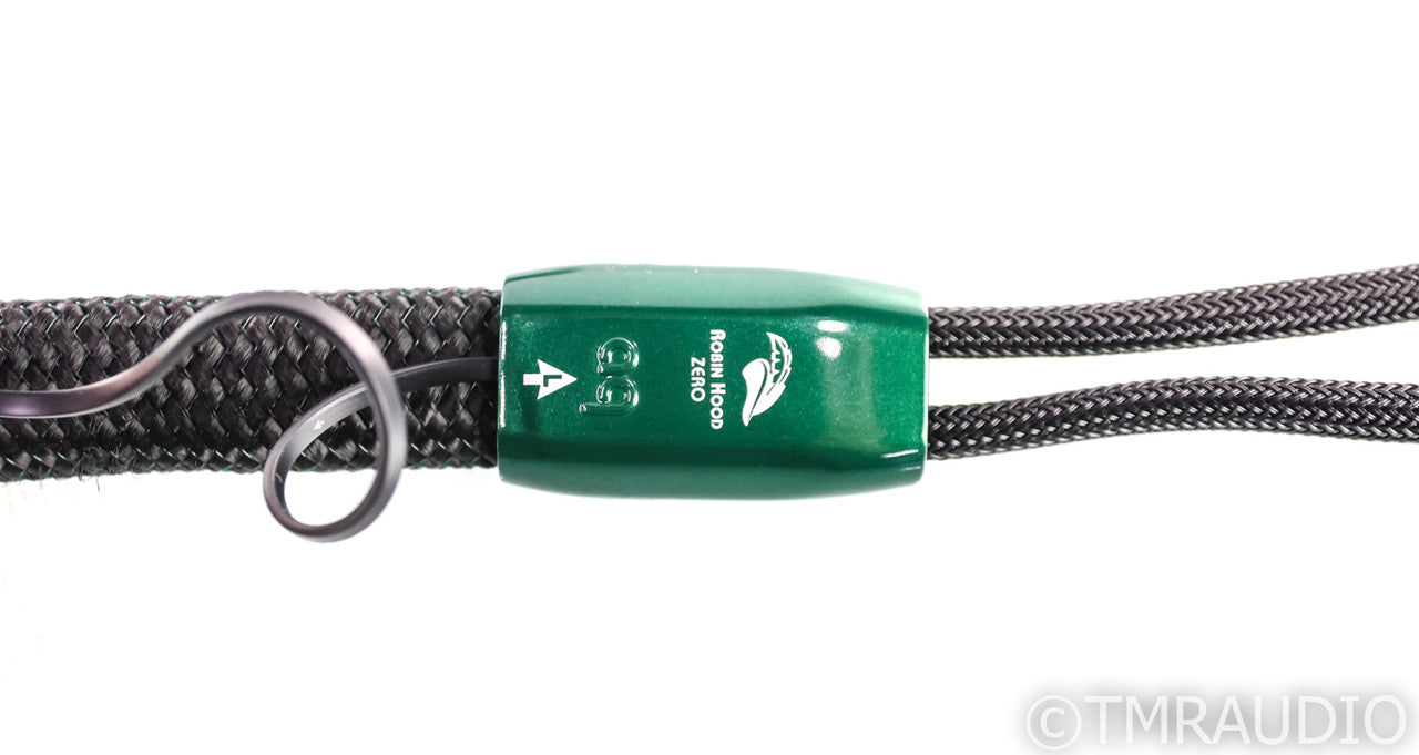AudioQuest Robin Hood Zero Speaker Cables; 8ft Pair; 72v DBS