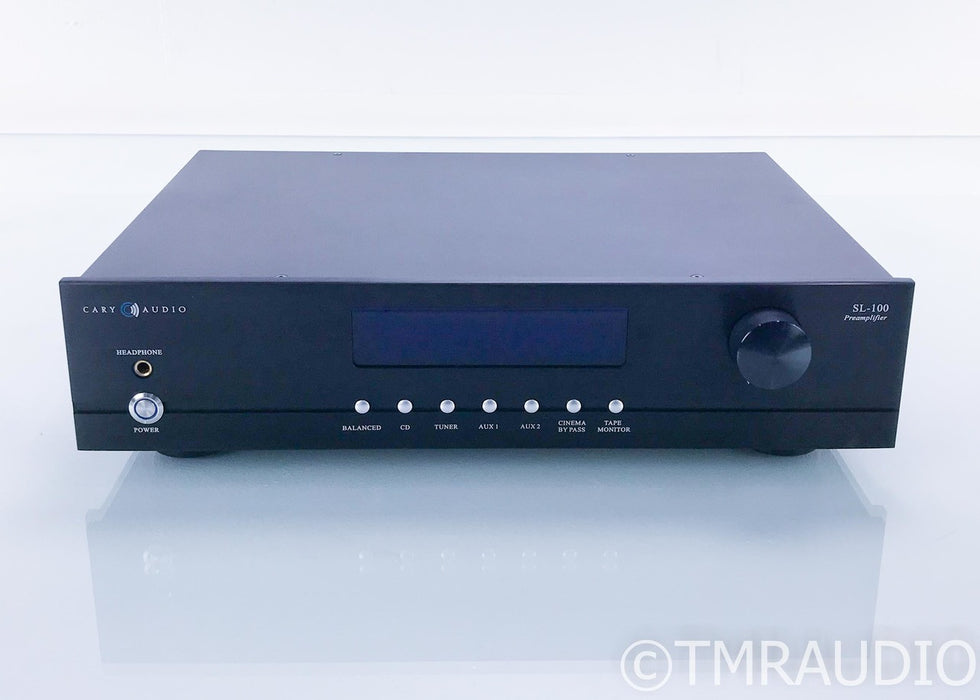 Cary SL-100 Dual Mono Preamplifier; SL100; Remote