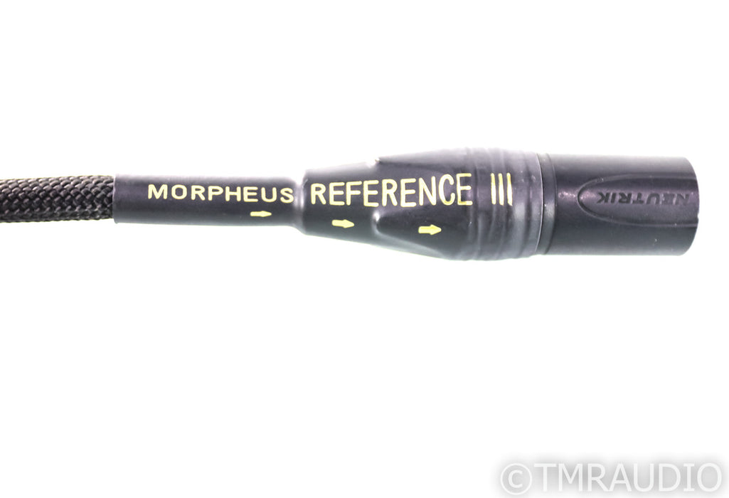 Silnote Morpheus Reference III XLR Cables; 0.75m Pair Balanced Interconnects