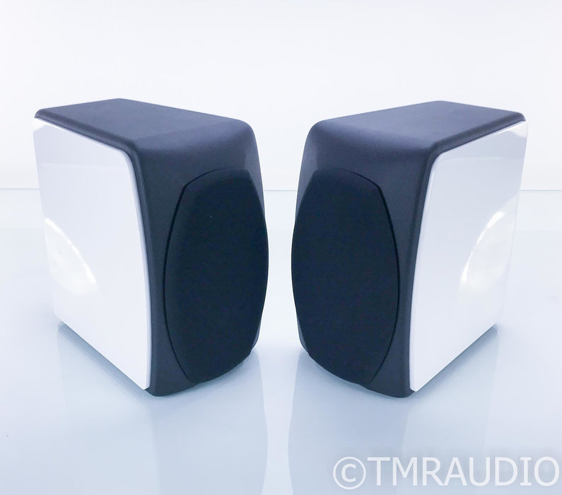 Opera Mezza 2012 Bookshelf Speakers; White Lacquered Pair