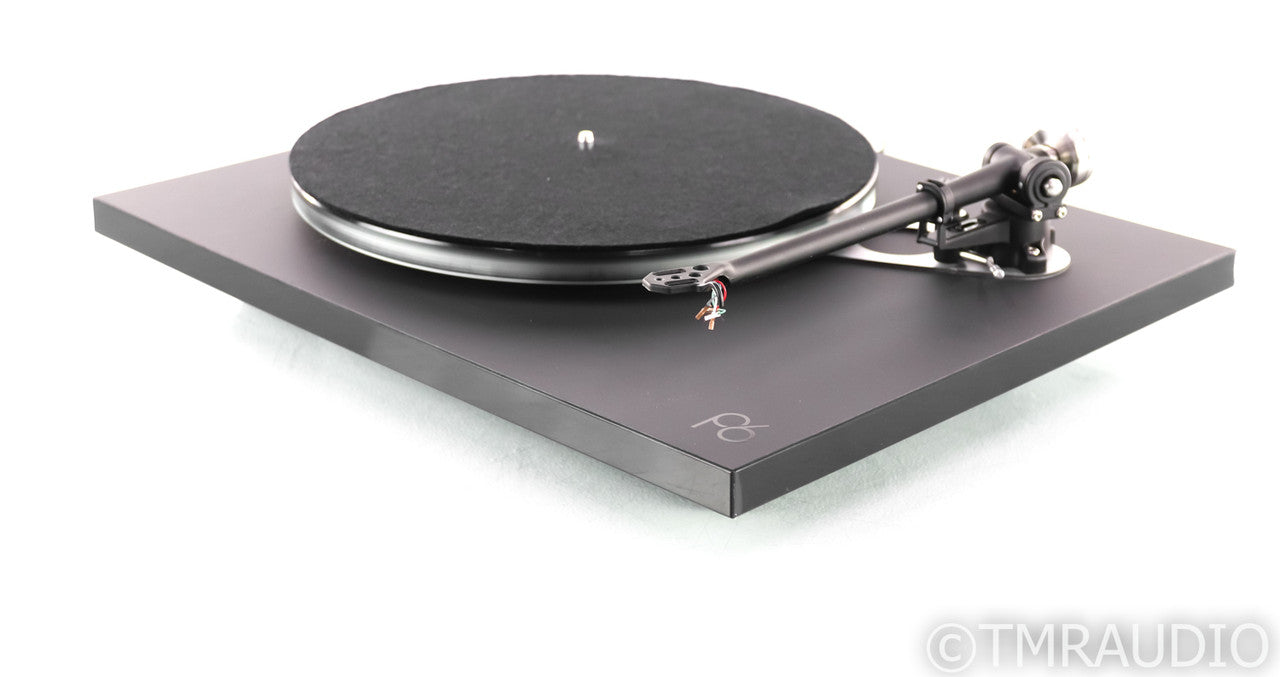 Rega Planar 6 Turntable; Black w/ Neo PSU; P6 (No Cartridge)