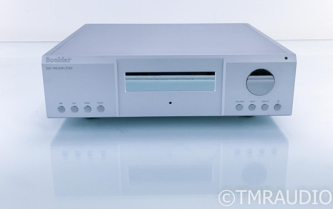 Boulder 1010 Stereo Balanced Preamplifier; Remote; MM Phono; MINT