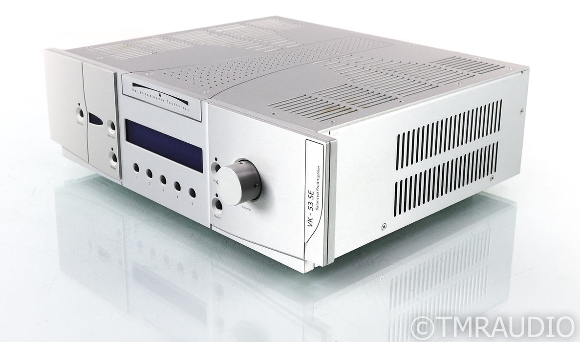 BAT VK-53SE Stereo Tube Preamplifier; Balanced Audio Technology; VK53SE; Remote