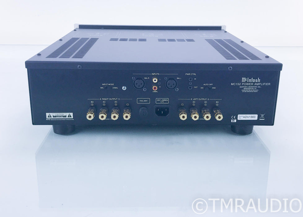 McIntosh MC152 Stereo Power Amplifier; MC-152