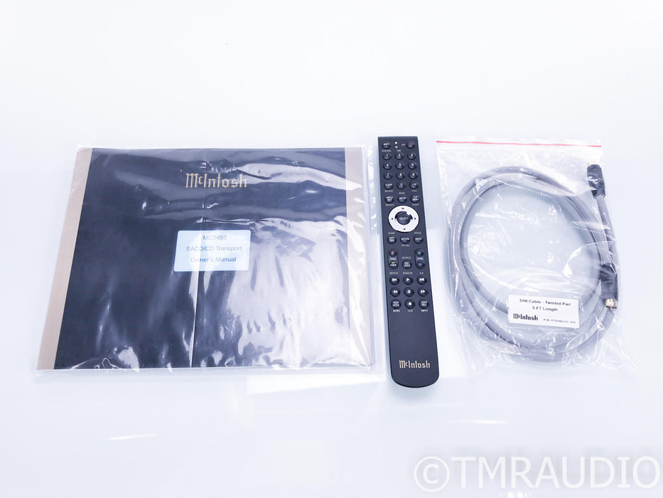 McIntosh MCT450 SACD / CD Transport; MCT-450; Remote
