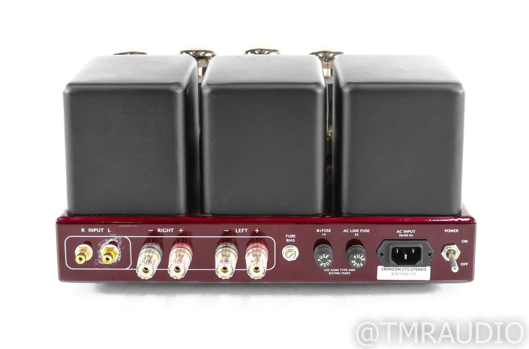 Bob Carver Crimson 275 Stereo Tube Power Amplifier
