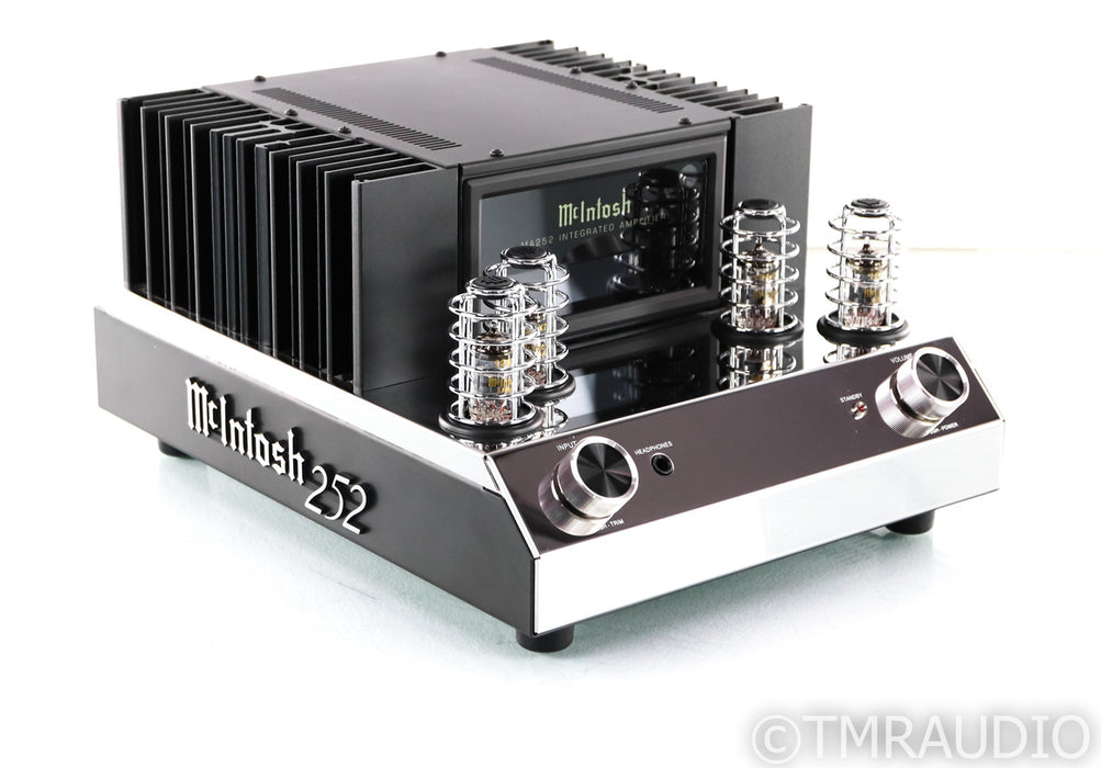 McIntosh MA252 Stereo Integrated Tube Hybrid Amplifier; MA-252; MM Phono; Remote