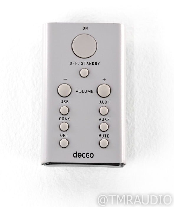 Peachtree Decco Stereo Integrated Amplifier; DAC; Black; AS-IS (Volume Control)