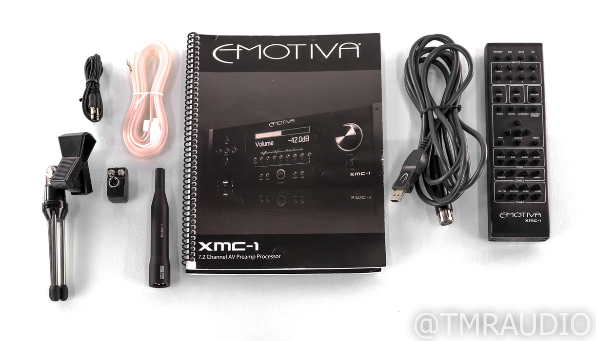 Emotiva XMC-1 Gen2 7.2 Channel Home Theater Processor; XMC1 MkII; Remote