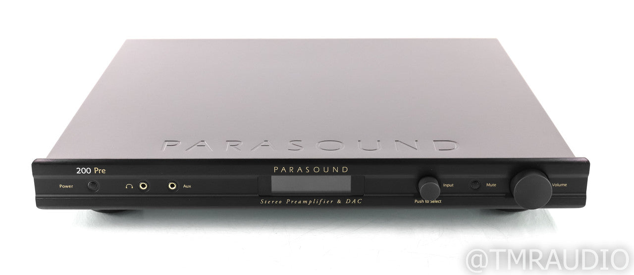 Parasound 200 Pre 2.1 Channel Preamplifier; MM / MC Phono; Remote