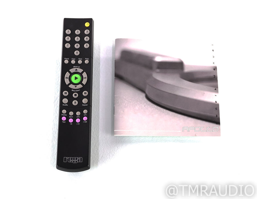Rega Apollo Mk1 CD Player; Silver; Remote