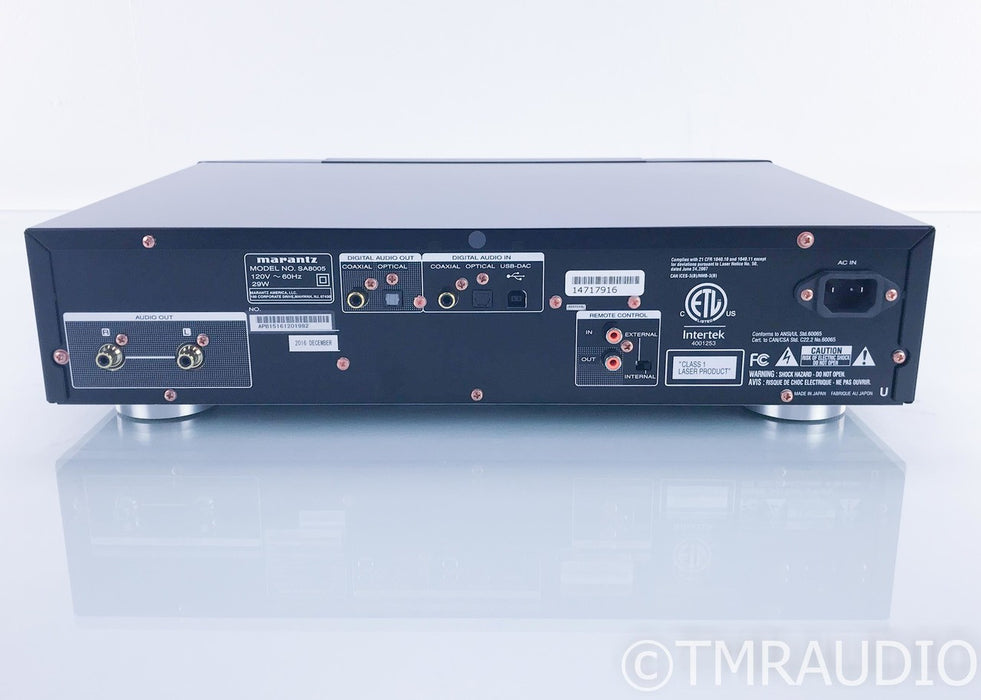 Marantz SA8005 SACD / CD Player; SA-8005; Remote
