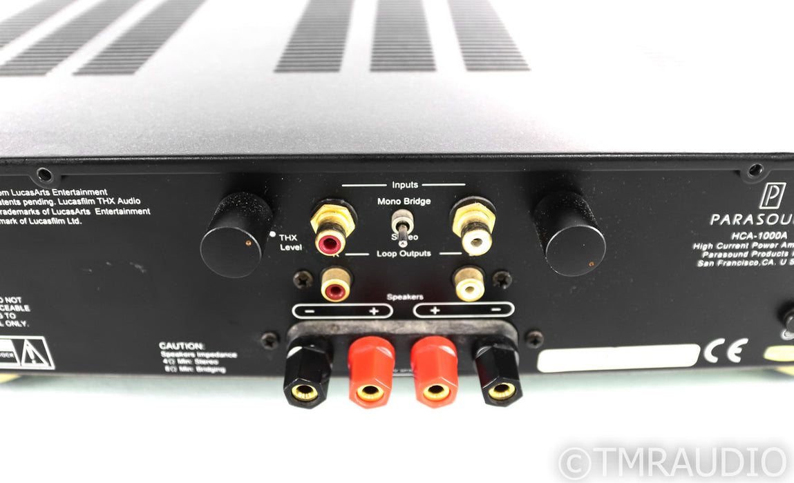 Parasound HCA-1000A Stereo / Mono Power Amplifier