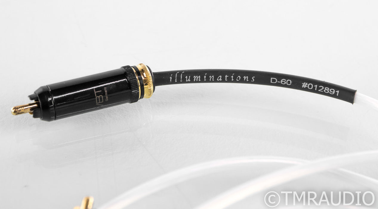 Kimber Kable D60 RCA Coaxial Cable; 2m Digital Interconnect; D-60; WBT-0102CU