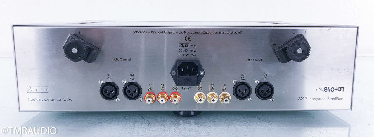 Ayre AX-7e Stereo Integrated Amplifier; Remote; Evolution