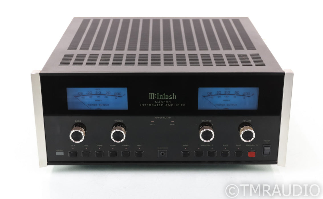 McIntosh MA6500 Stereo Integrated Amplifier; MA-6500; Remote; MM Phono
