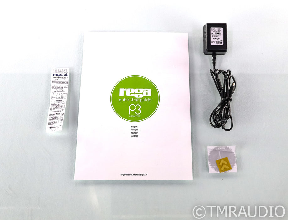 Rega Planar 3 Turntable; P3; AS-IS (Damaged)