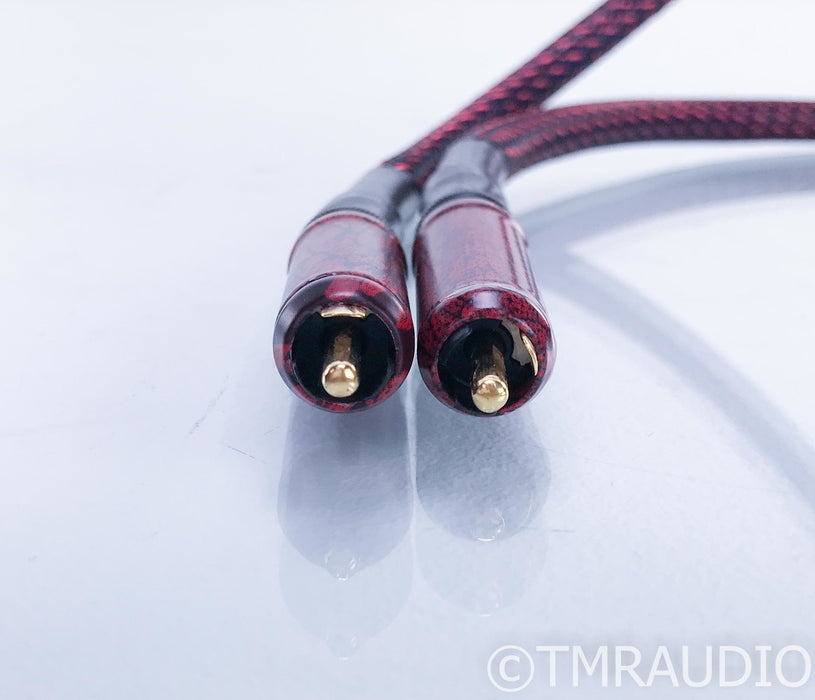 Snake River Audio Signature Series Cottonmouth RCA Cables; 1m Pair Interconnects