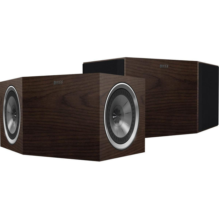 KEF R800DS Dipole Satellite / Surround Speakers; Walnut Pair (New)