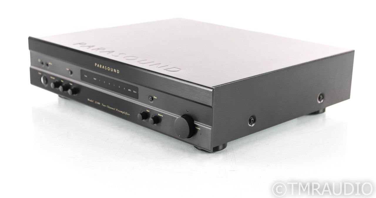Parasound New Classic Model 2100 2.1 Channel Preamplifier; MM / MC Phono; Remote