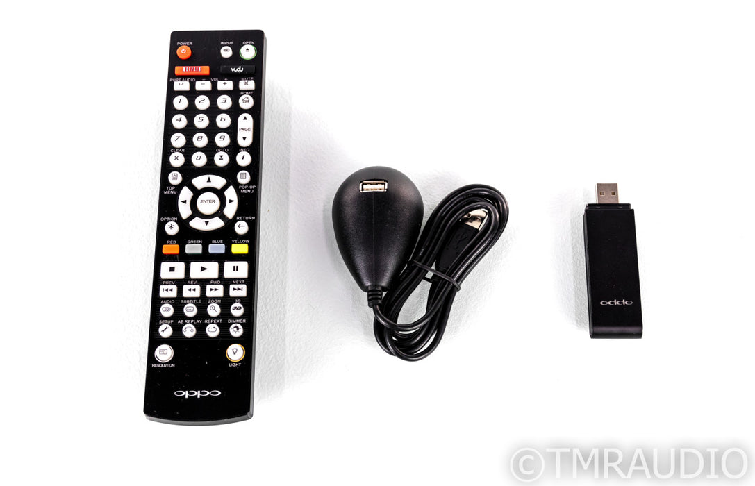Oppo BDP-105 Universal Blu-Ray / SACD / CD Player; BDP105; Remote