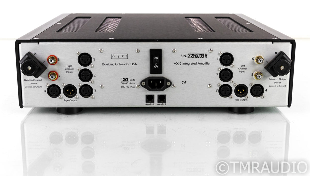 Ayre AX-5 Twenty Stereo Integrated Amplifier; Black; Remote